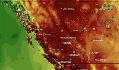 Heat wave expected to hit central Canada, wildfire smoke, rainfall and wind elsewhere